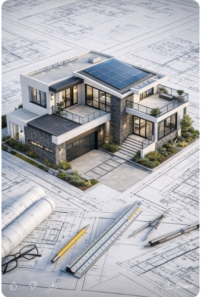 Custom home concept design