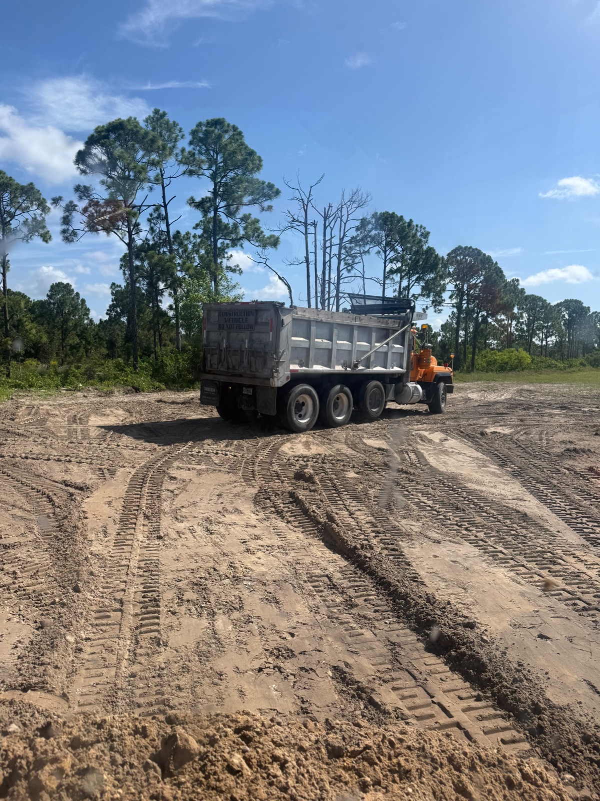 Site preparation and grading by Moura General Construction