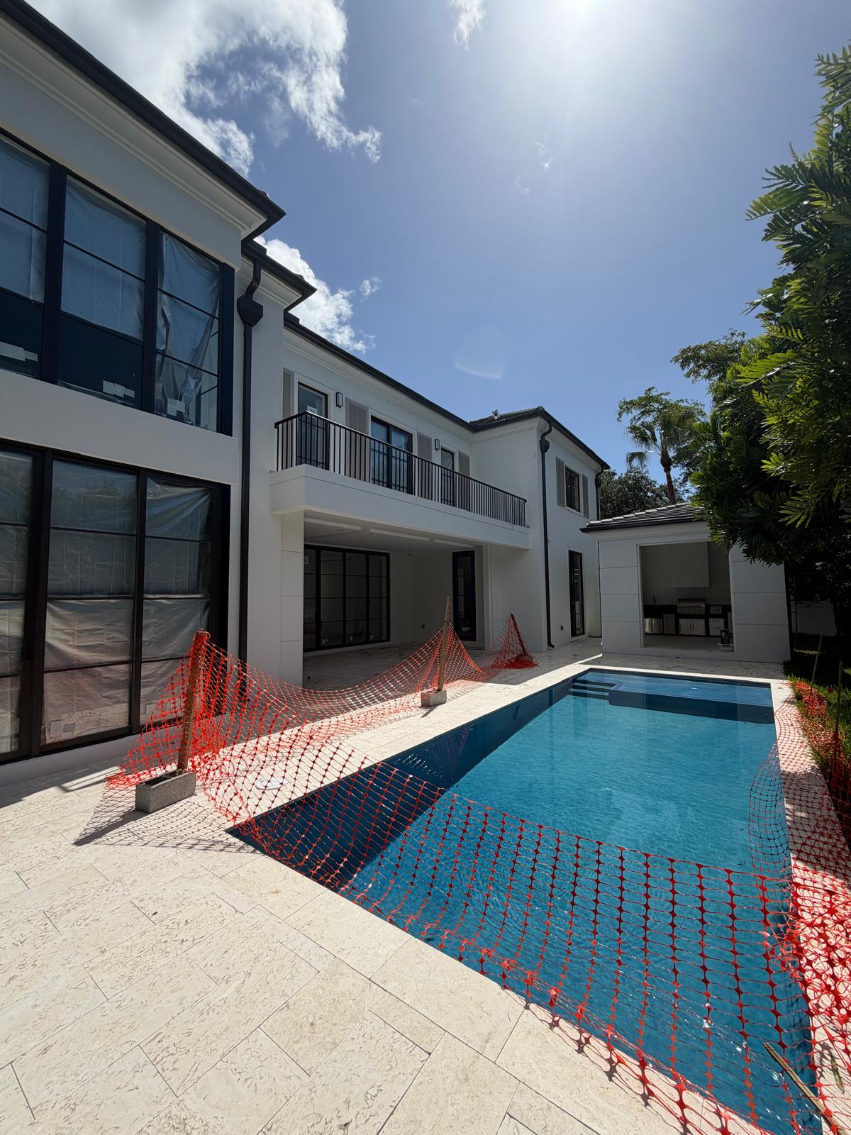 Moura General Construction — pool and outdoor kitchen
