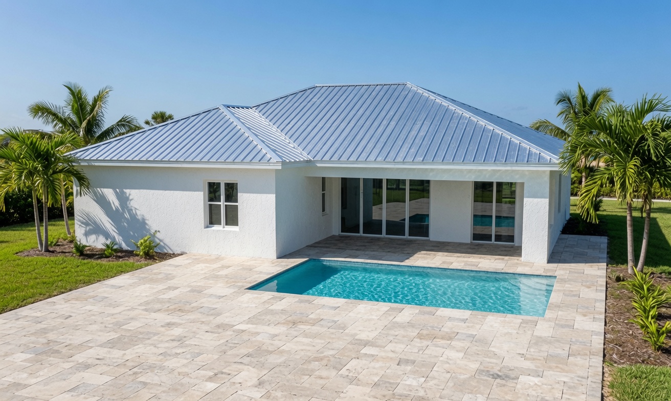 Siena pool and outdoor lanai
